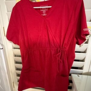 Scrub top maternity Size large